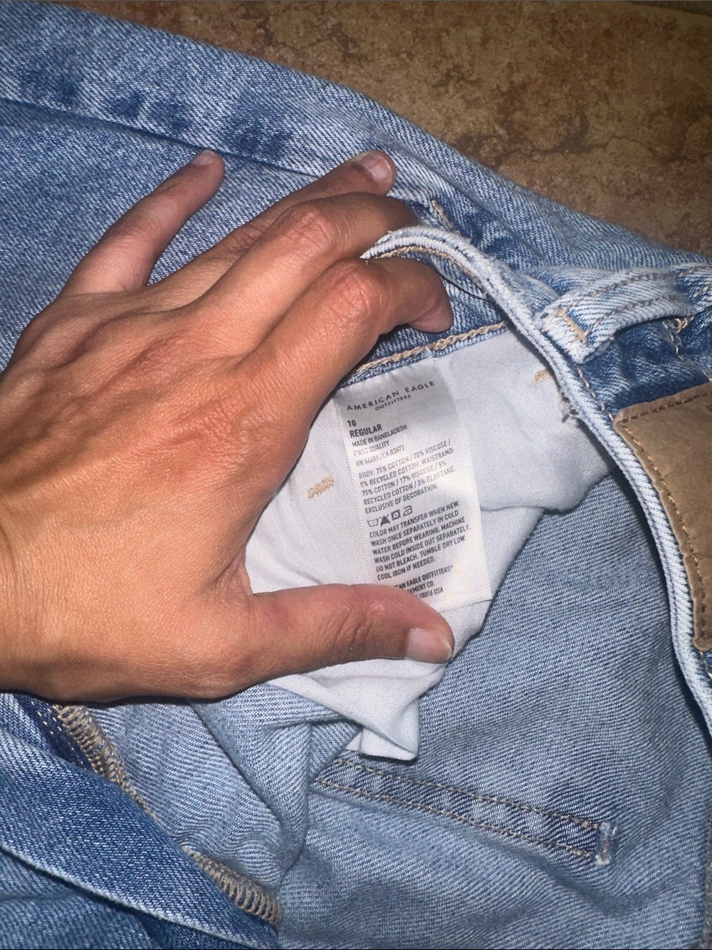 American Eagle Outfitters Women’s pants size 10 - Picture 3 of 4